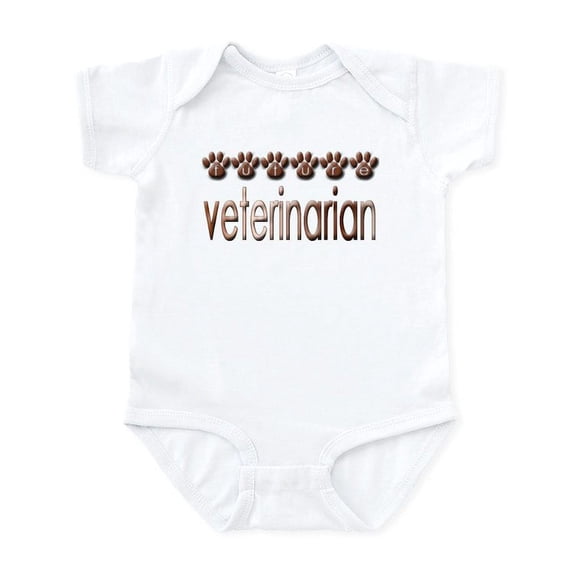 CafePress - Future Veterinarian Bodysuit - Baby Light Bodysuit, Size Newborn - 24 Months