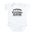 thumbnail image 1 of CafePress - Future Volleyball Player Like My Daddy Infant Body - Baby Light Bodysuit, Size Newborn - 24 Months, 1 of 4