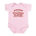 thumbnail image 1 of CafePress - Future Volleyball Player Like My Mommy Infant Body - Baby Light Bodysuit, Size Newborn - 24 Months, 1 of 4