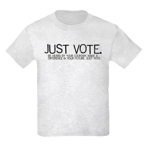 CafePress - Future Voter's Light Tee (2 Colors, Child) - Light T-Shirt Kids XS-XL