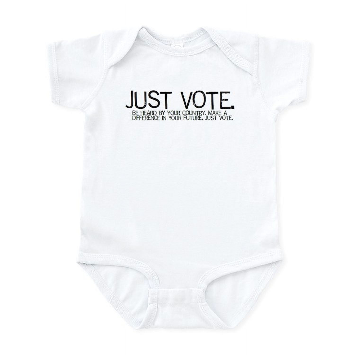 CafePress - Future Voters' Onesie (3 Colors) - Baby Light Bodysuit, Size Newborn - 24 Months