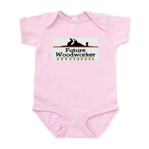 CafePress - Future Woodworker Infant Bodysuit - Baby Light Bodysuit, Size Newborn - 24 Months