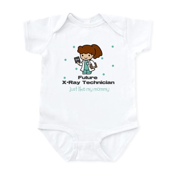 CafePress - Future X Ray Tech Like Mommy Baby Infant Bodysuit - Baby Light Bodysuit, Size Newborn - 24 Months