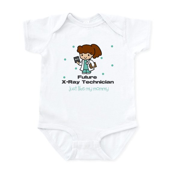 CafePress - Future X Ray Tech Like Mommy Baby Infant Bodysuit - Baby Light Bodysuit, Size Newborn - 24 Months