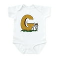 thumbnail image 1 of CafePress - G For Goat Infant Bodysuit - Baby Light Bodysuit, Size Newborn - 24 Months, 1 of 4