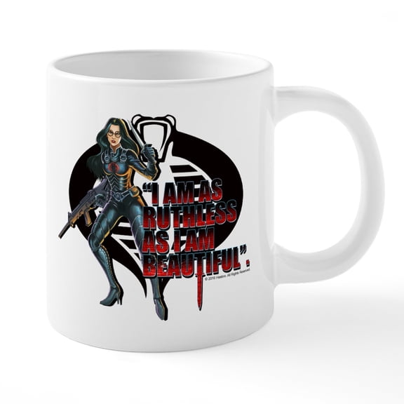 CafePress - G.I. Joe Baroness - 20 Oz White Ceramic Mega Mug
