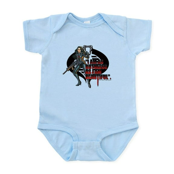 CafePress - G.I. Joe Baroness Baby Light Bodysuit - Baby Light Bodysuit, Size Newborn - 24 Months