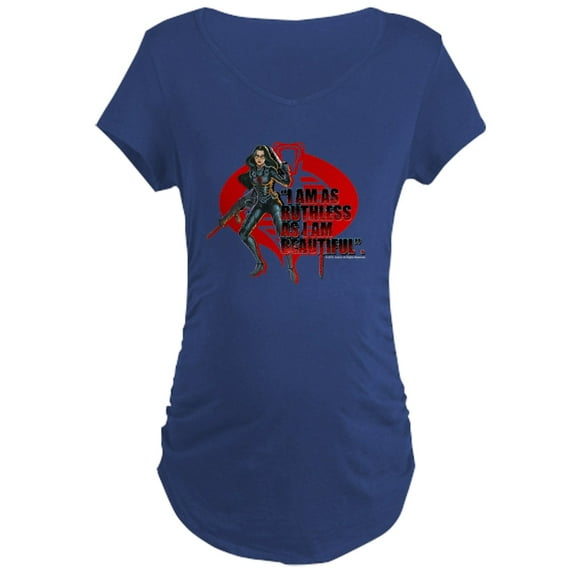 CafePress - G.I. Joe Baroness Maternity Dark T Shirt - Maternity Dark T-Shirt