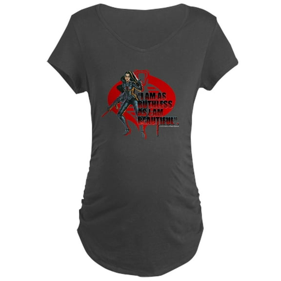 CafePress - G.I. Joe Baroness Maternity Dark T Shirt - Maternity Dark T-Shirt