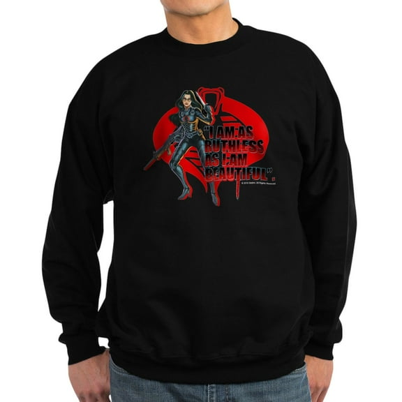 CafePress - G.I. Joe Baroness Sweatshirt (Dark) - Classic Crew Neck Sweatshirt