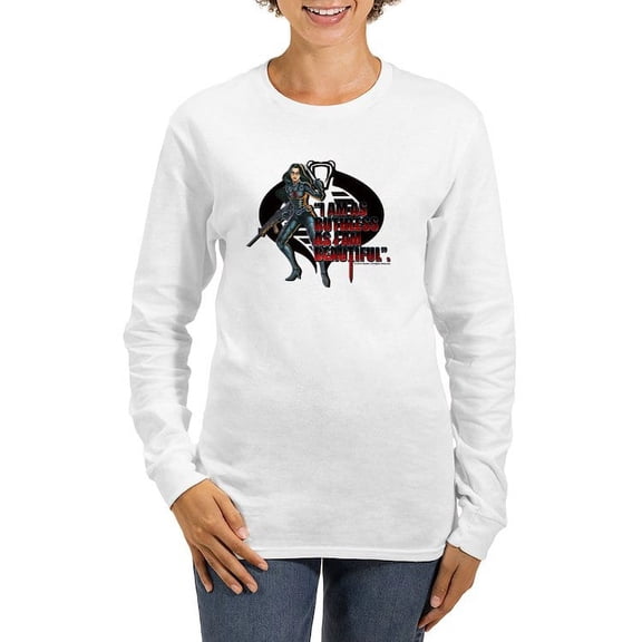 CafePress - G.I. Joe Baroness Women's Long Sleeve T Shirt - Women's Long Sleeve Graphic Casual T-Shirt