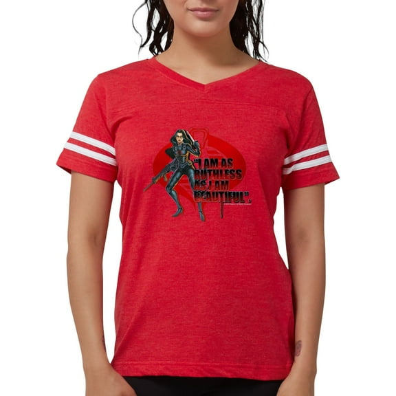 CafePress - G.I. Joe Baroness - Womens Football Shirt