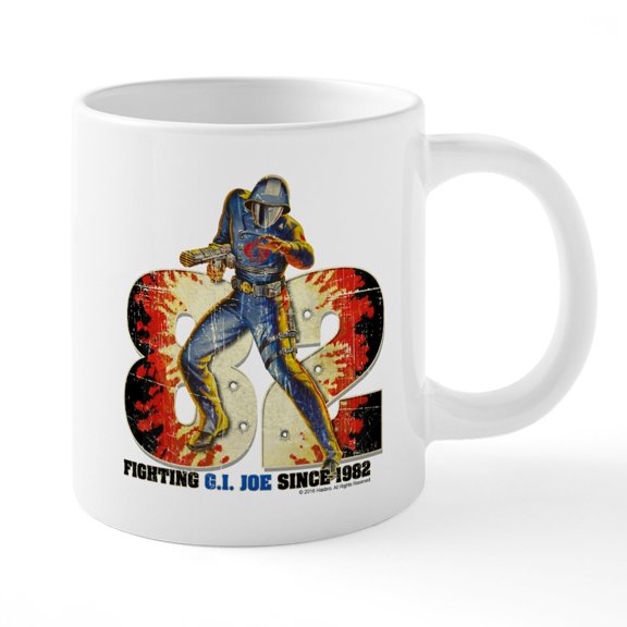 CafePress - G.I. Joe Cobra Commander - 20 Oz White Ceramic Mega Mug