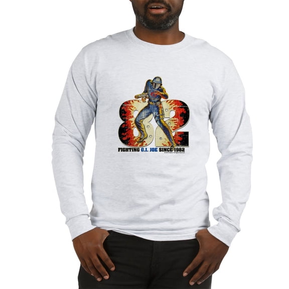 CafePress - G.I. Joe Cobra Commander Long Sleeve T Shirt - Unisex Cotton Long Sleeve T-Shirt