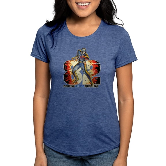 CafePress - G.I. Joe Cobra Commander Womens Tri Blend T Shirt - Womens Tri-blend T-Shirt