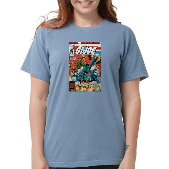 CafePress - G.I. Joe First Iss Women's Comfort Colors® T Shirt - Womens Comfort Colors® Shirt