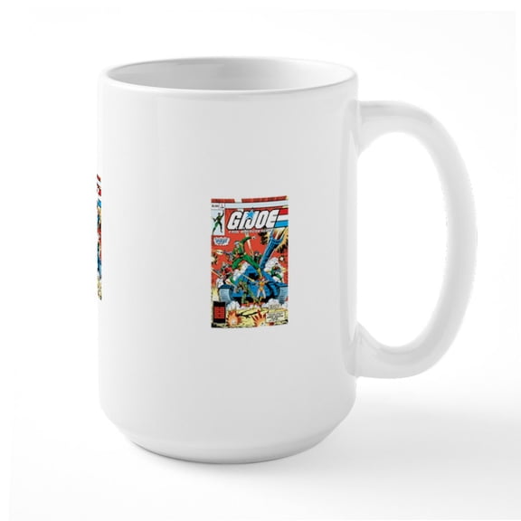CafePress - G.I. Joe First Issue - 15 oz Ceramic Large White Novelty Mug
