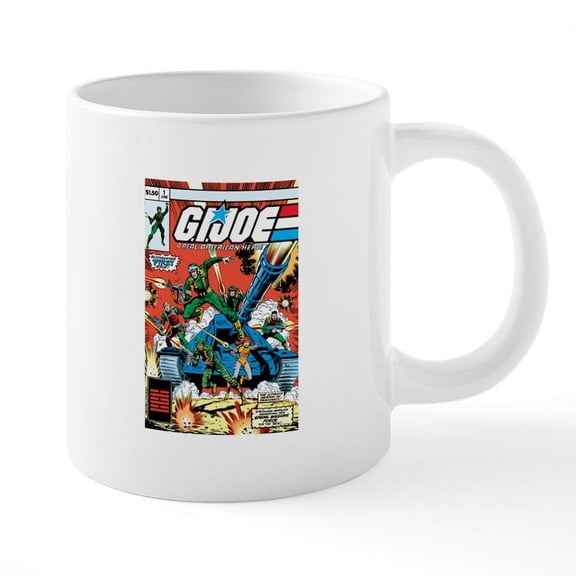 CafePress - G.I. Joe First Issue - 20 Oz White Ceramic Mega Mug