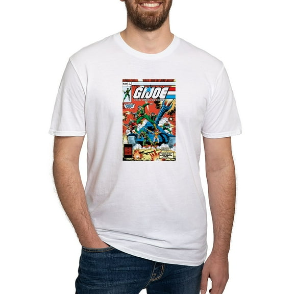 CafePress - G.I. Joe First Issue Men's Classic T Shirt - Fitted T-Shirt, Vintage Fit Soft Cotton Tee
