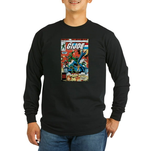 CafePress - G.I. Joe First Issue Men's Long Sleeve T Shirt - Long Sleeve Dark T-Shirt