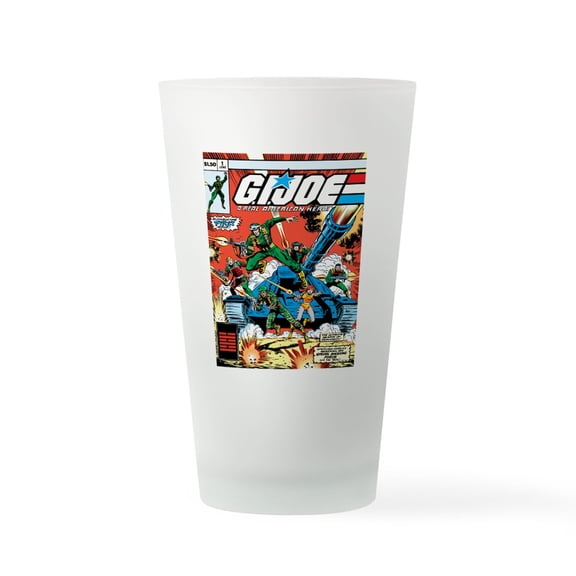 CafePress - G.I. Joe First Issue - Pint Glass, Drinking Glass, 16 oz. CafePress