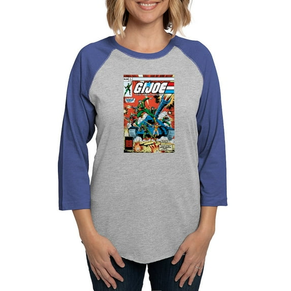 CafePress - G.I. Joe First Issue Women's Baseball T Shirt - Womens Baseball Tee