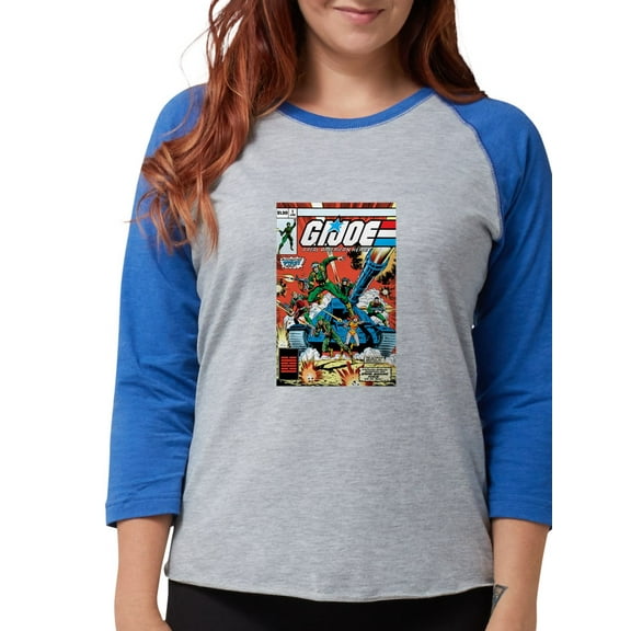CafePress - G.I. Joe First Issue Women's Baseball T Shirt - Womens Baseball Tee
