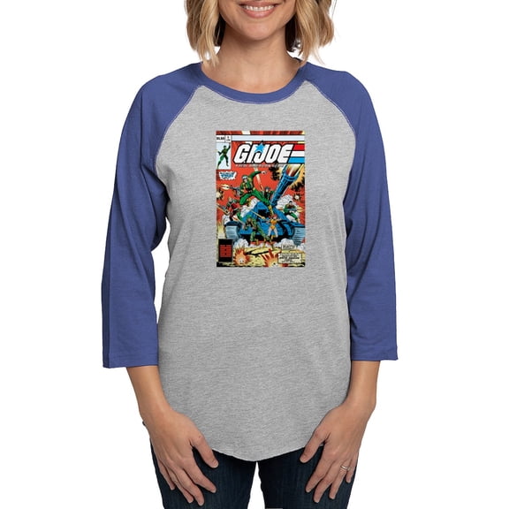 CafePress - G.I. Joe First Issue Women's Baseball T Shirt - Womens Baseball Tee
