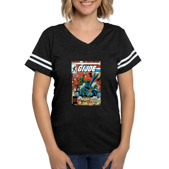 CafePress - G.I. Joe First Issue Women's Football T Shirt - Womens Football Shirt
