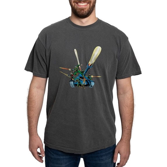 CafePress - G.I. Joe Group On Ta Men's Comfort Colors® T Shirt - Mens Comfort Colors Shirt