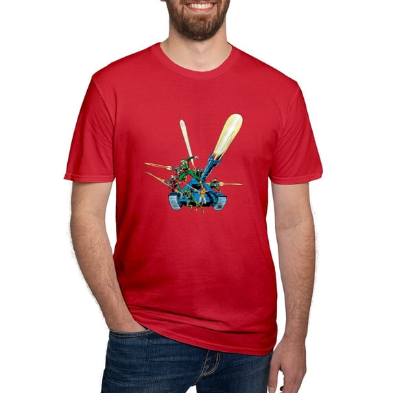 CafePress - G.I. Joe Group On Tank Men's Classic T Shirt - Men's Fitted T-Shirt