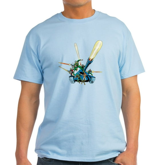 CafePress - G.I. Joe Group On Tank Men's Value T Shirt - Men's Classic Graphic T-Shirt