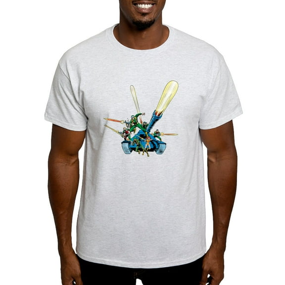 CafePress - G.I. Joe Group On Tank Men's Value T Shirt - Men's Classic Graphic T-Shirt