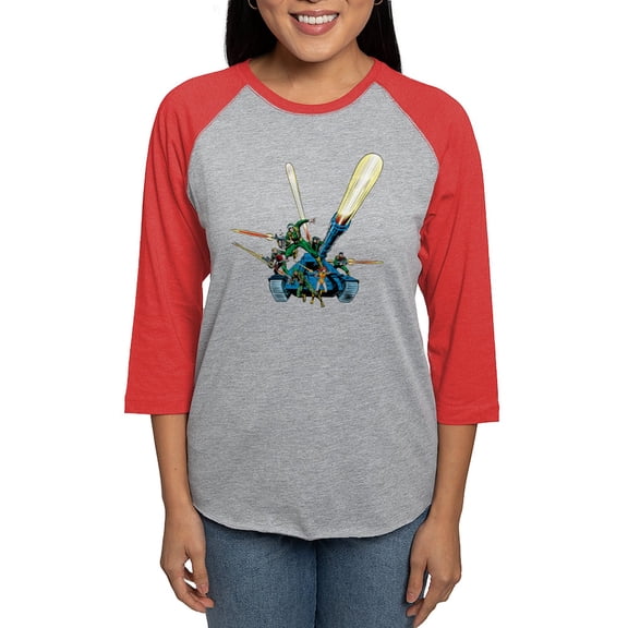 CafePress - G.I. Joe Group On Tank Women's Baseball T Shirt - Womens Baseball Tee