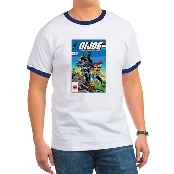 CafePress - G.I. Joe Issue 63 Men's Ringer T Shirt - 100% Cotton Ringed T-Shirt