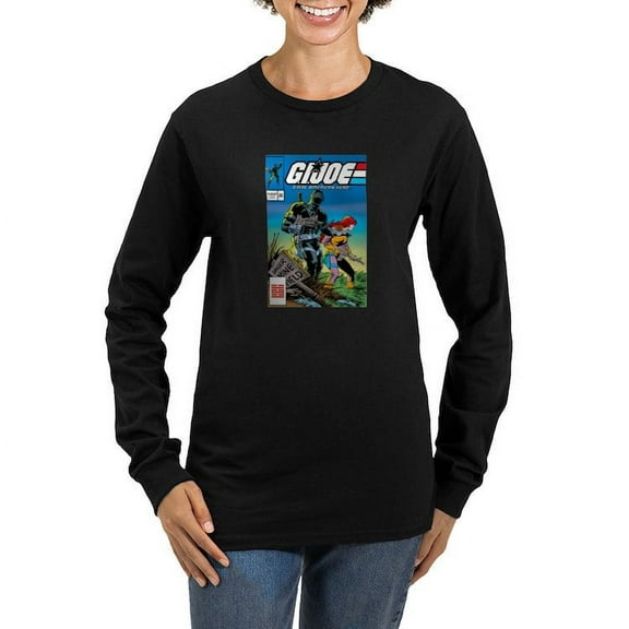 CafePress - G.I. Joe Issue 63 Women's Long Sleeve T Shirt - Women's Long Sleeve Graphic Tee Casual Fit