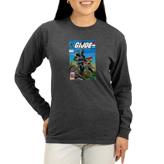 CafePress - G.I. Joe Issue 63 Women's Long Sleeve T Shirt - Women's Long Sleeve Graphic Tee Casual Fit