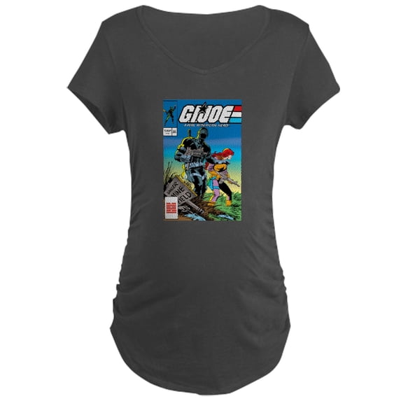 CafePress - G.I. Joe Issue 63 Women's Maternity T Shirt - Maternity Dark T-Shirt