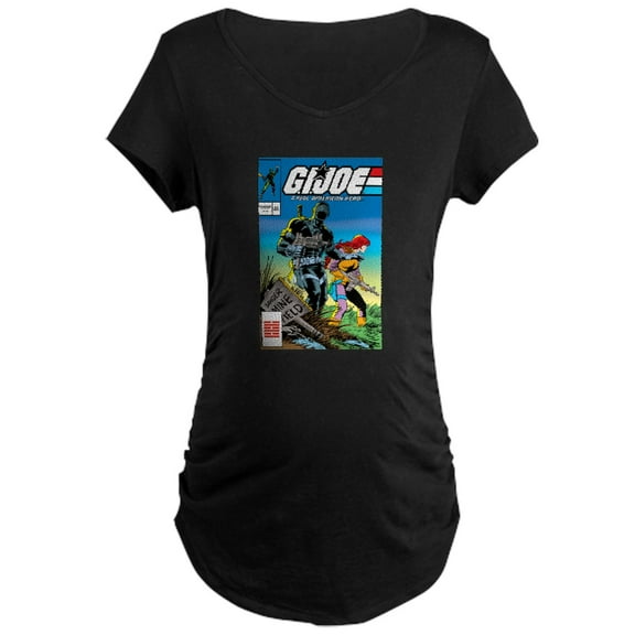 CafePress - G.I. Joe Issue 63 Women's Maternity T Shirt - Maternity Dark T-Shirt