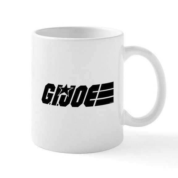 CafePress - G.I. Joe Logo Black - 11 oz Ceramic Mug - Novelty Coffee Tea Cup