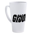 thumbnail image 1 of CafePress - G.I. Joe Logo Black - 17 Oz White Ceramic Latte Mug, 1 of 3