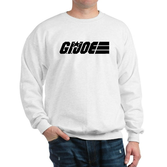 CafePress - G.I. Joe Logo Black - Crew Neck Sweatshirt