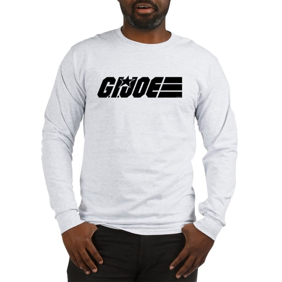 CafePress - G.I. Joe Logo Black Men's Long Sleeve T Shirt - Unisex Cotton Long Sleeve T-Shirt