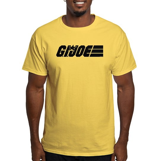 CafePress - G.I. Joe Logo Black Men's Value T Shirt - Men's Classic Cotton T-Shirts