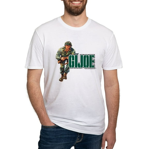 CafePress - G.I. Joe Logo Fitted T Shirt - Fitted T-Shirt, Vintage Fit Soft Cotton Tee