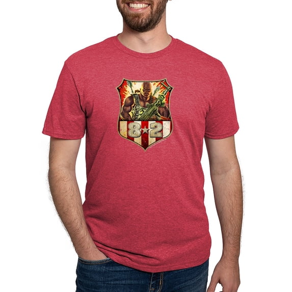 CafePress - G.I. Joe Road Block Mens Tri Blend T Shirt - Mens Tri-blend T-Shirt