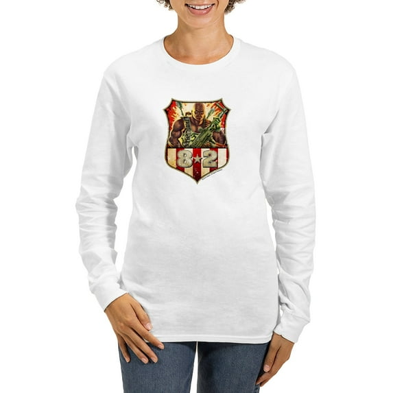 CafePress - G.I. Joe Road Block Women's Long Sleeve T Shirt - Women's Long Sleeve Graphic Casual T-Shirt