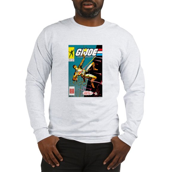 CafePress - G.I. Joe Silent Interlud Men's Long Sleeve T Shirt - Unisex Cotton Long Sleeve T-Shirt