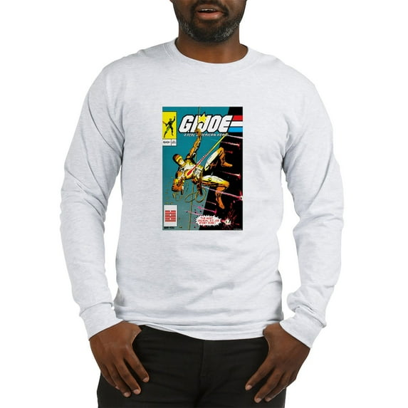 CafePress - G.I. Joe Silent Interlud Men's Long Sleeve T Shirt - Unisex Cotton Long Sleeve T-Shirt