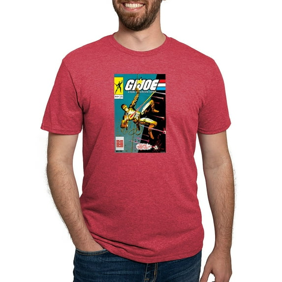 CafePress - G.I. Joe Silent Interlude Men's Deluxe T Shirt - Mens Tri-blend T-Shirt